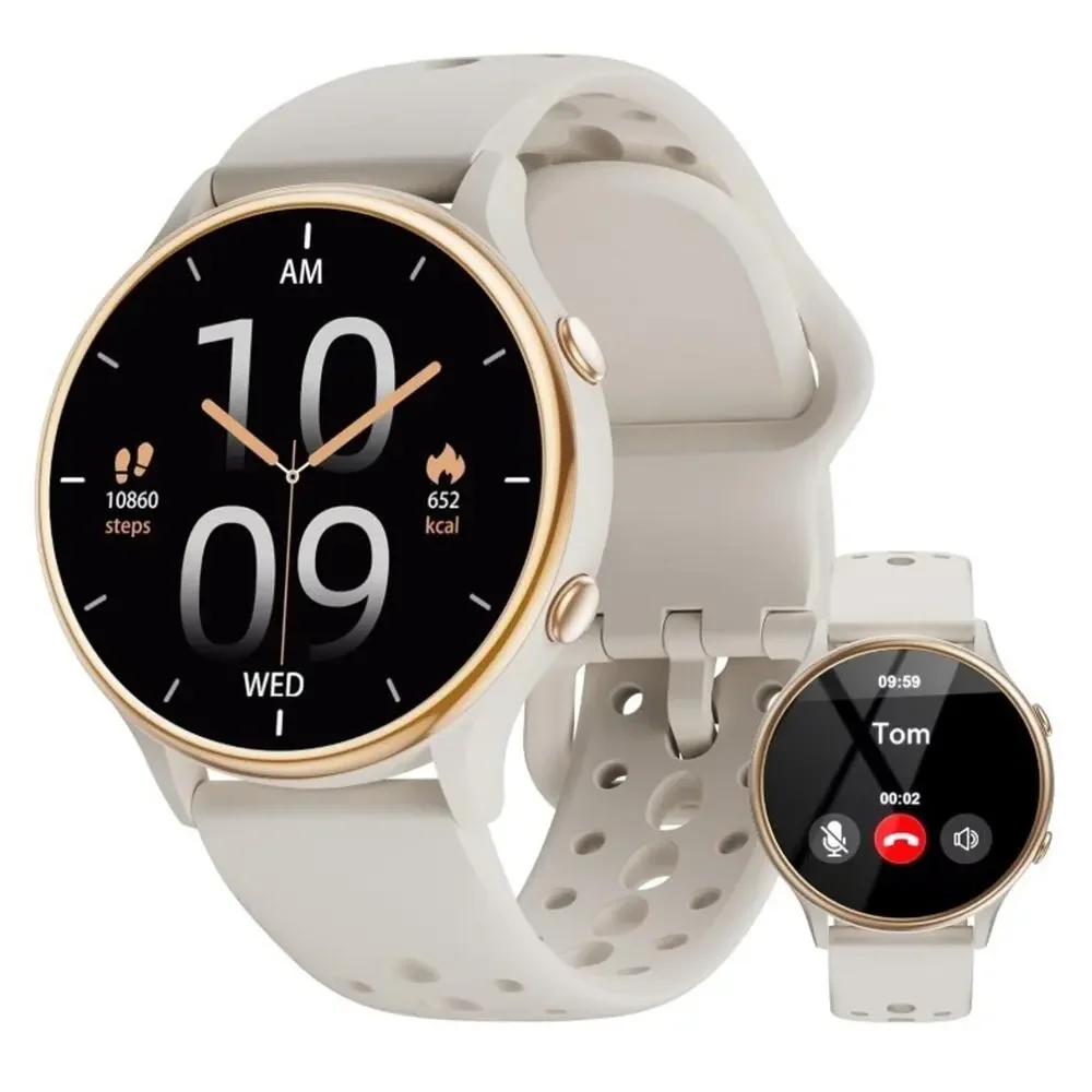 KEEPONFIT Smart Watch 2.0” Fitness Tracker Heart Rate SpO2 IP67 Android iPhone
